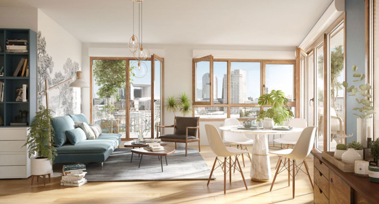 Nanterre programme immobilier neuf &laquo; West Village - Tribeca &raquo; en Loi Pinel 