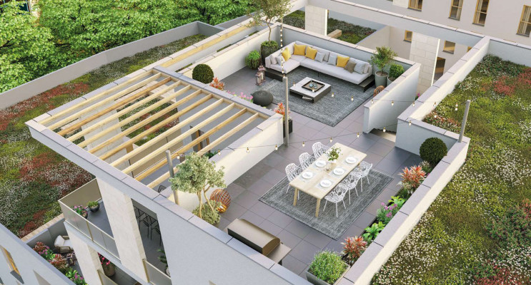Antony programme immobilier neuf &laquo; Rooftop Elegance &raquo; en Loi Pinel 