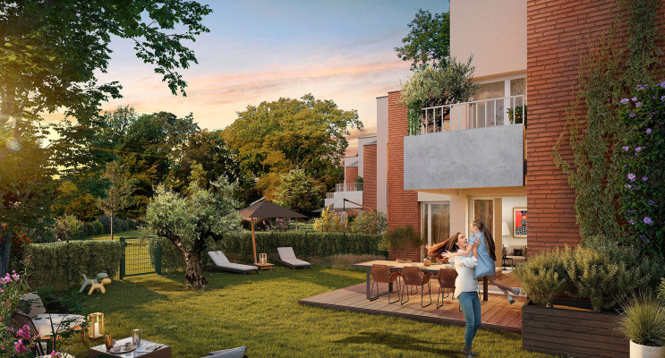 Toulouse programme immobilier neuf &laquo; Terra Verda &raquo; en Loi Pinel 