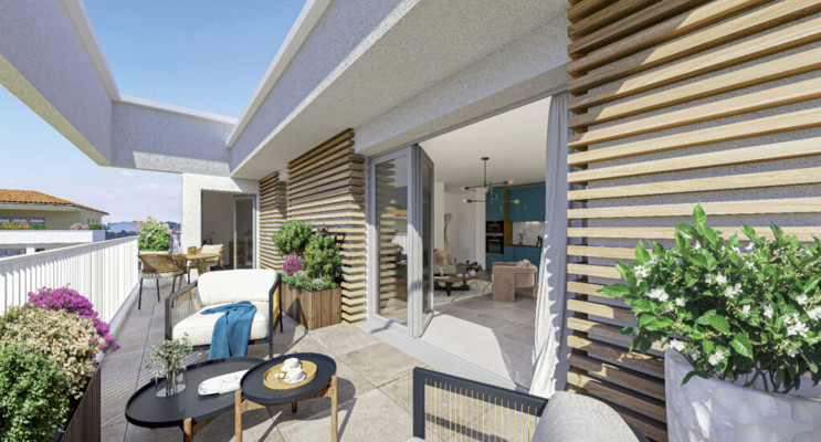 Vitrolles programme immobilier neuf « Les Boiseries du Parc