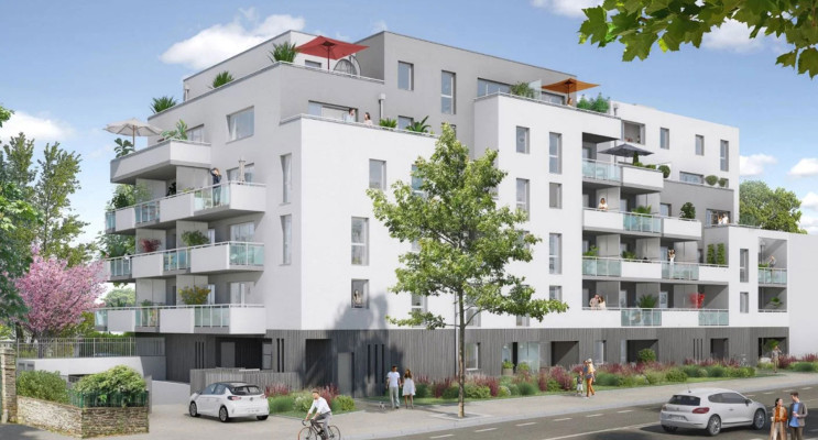 Saint-Herblain programme immobilier neuf &laquo; Oxyg'N Nue Propri&eacute;t&eacute; &raquo; en Nue Propri&eacute;t&eacute; 