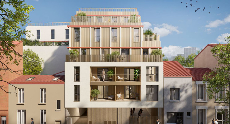 Montreuil programme immobilier neuf « Wood Side