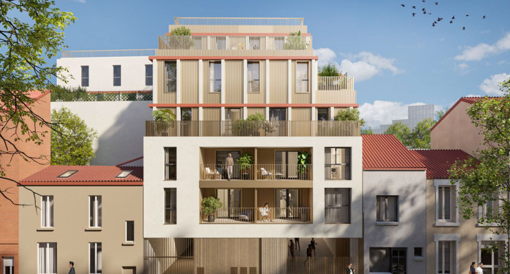 Montreuil programme immobilier neuf &laquo; Wood Side &raquo; en Nue Propri&eacute;t&eacute; 