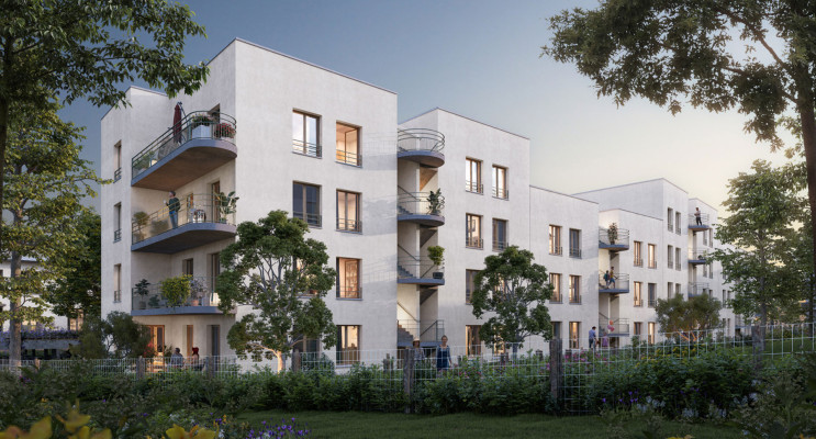 Cergy programme immobilier neuf &laquo; Bucolia &raquo; en Loi Pinel 