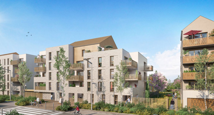 Wattrelos programme immobilier neuf &laquo; La Promenade &raquo; en Loi Pinel 