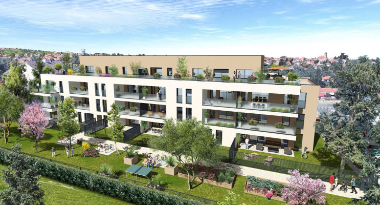 Craponne programme immobilier neuf &laquo; Qui&eacute;tude &raquo; en Loi Pinel 