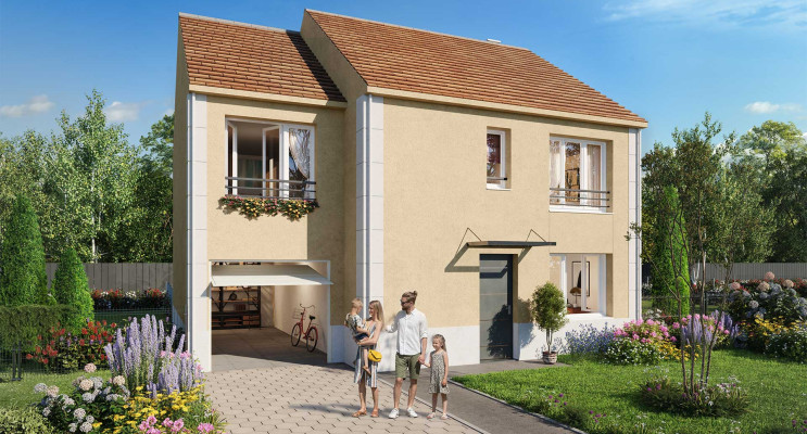 Osny programme immobilier neuf &laquo; Les Villas du Bois Joli &raquo; | Logisneuf
