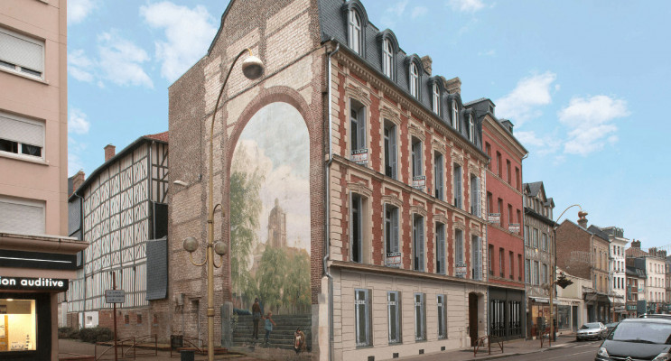 Elbeuf programme immobilier à rénover « Manufacture Houiller » en Monument Historique 